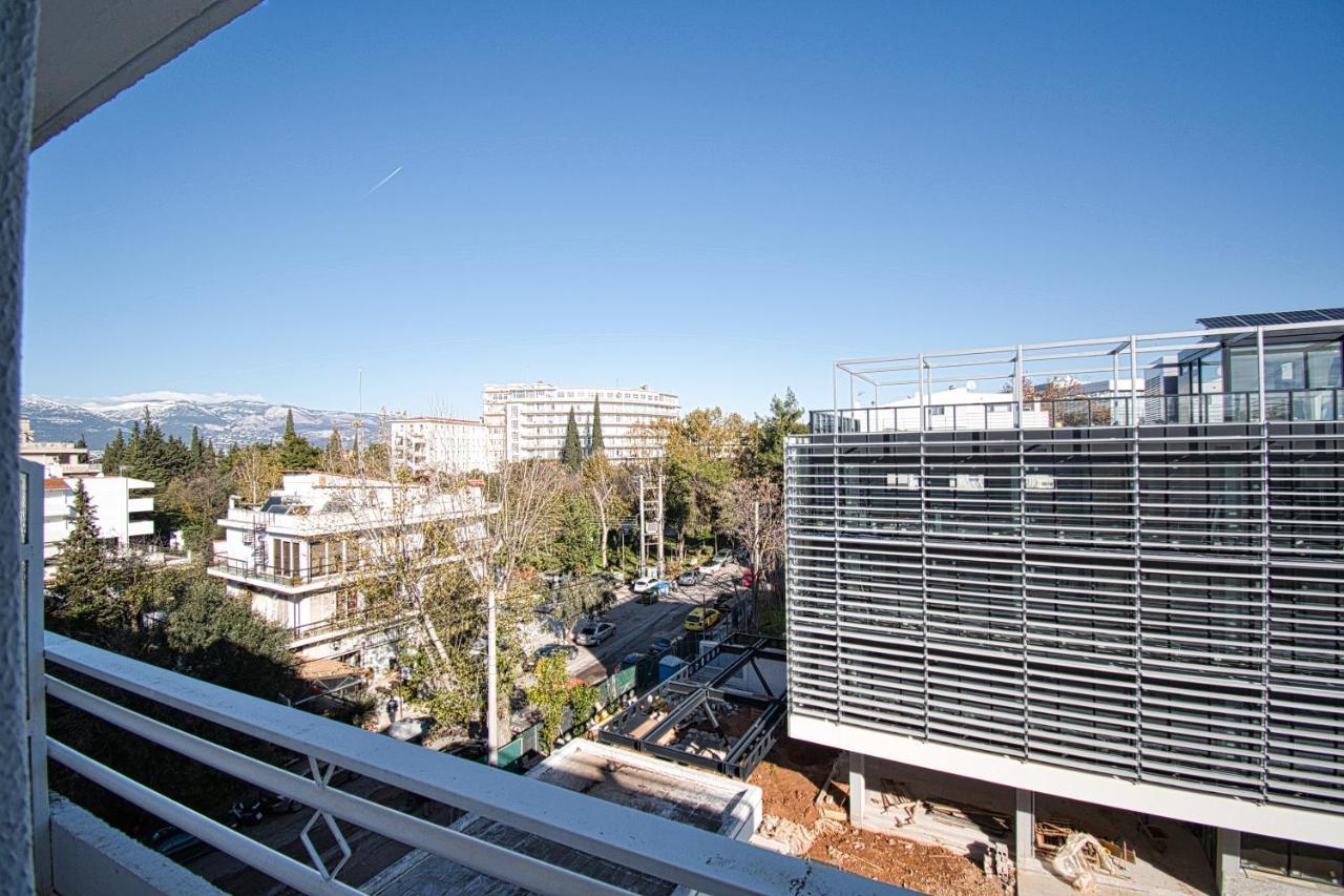 Ferienwohnung Elegant Flat Marousi District Athen Exterior foto