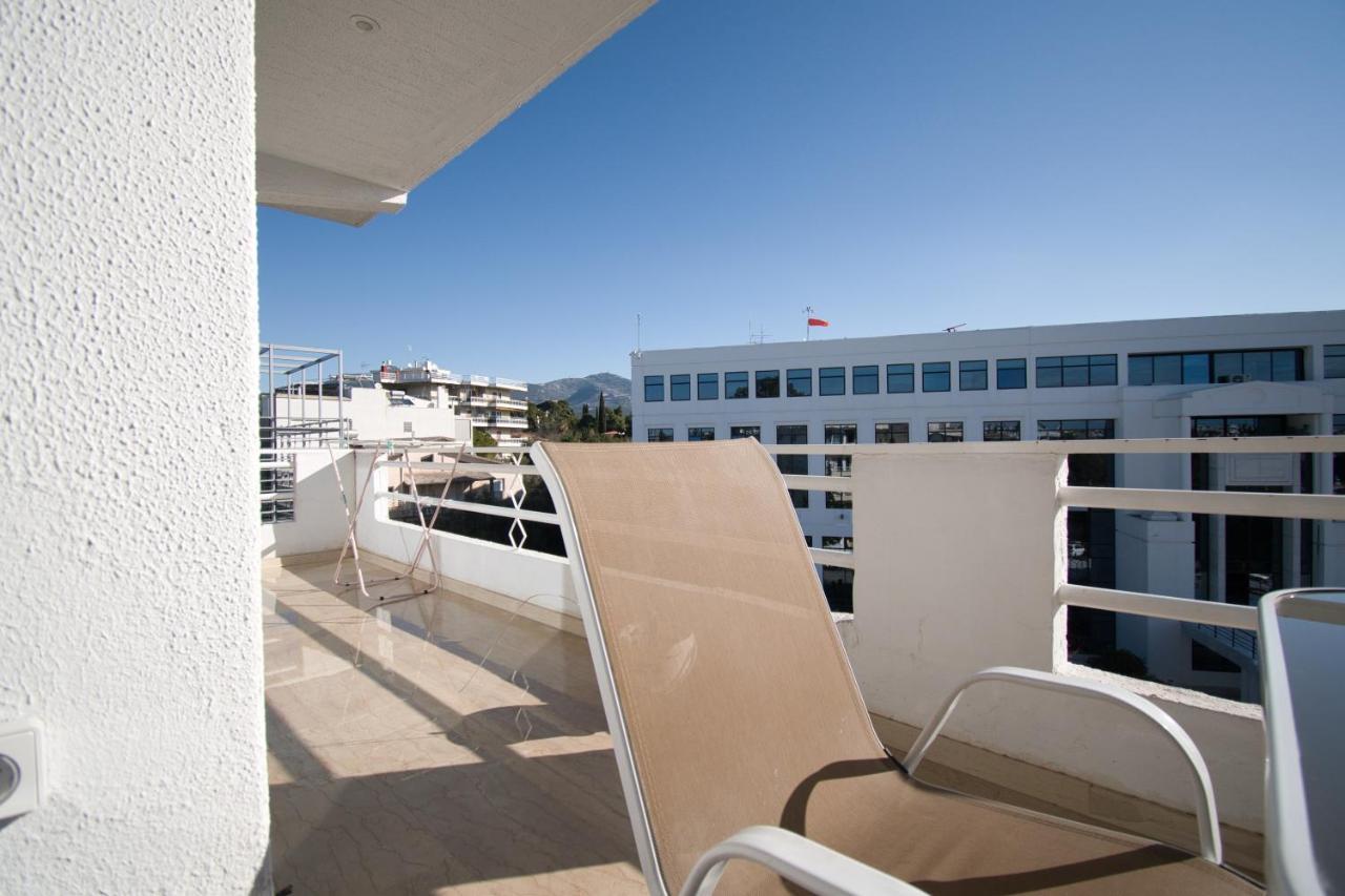 Ferienwohnung Elegant Flat Marousi District Athen Exterior foto